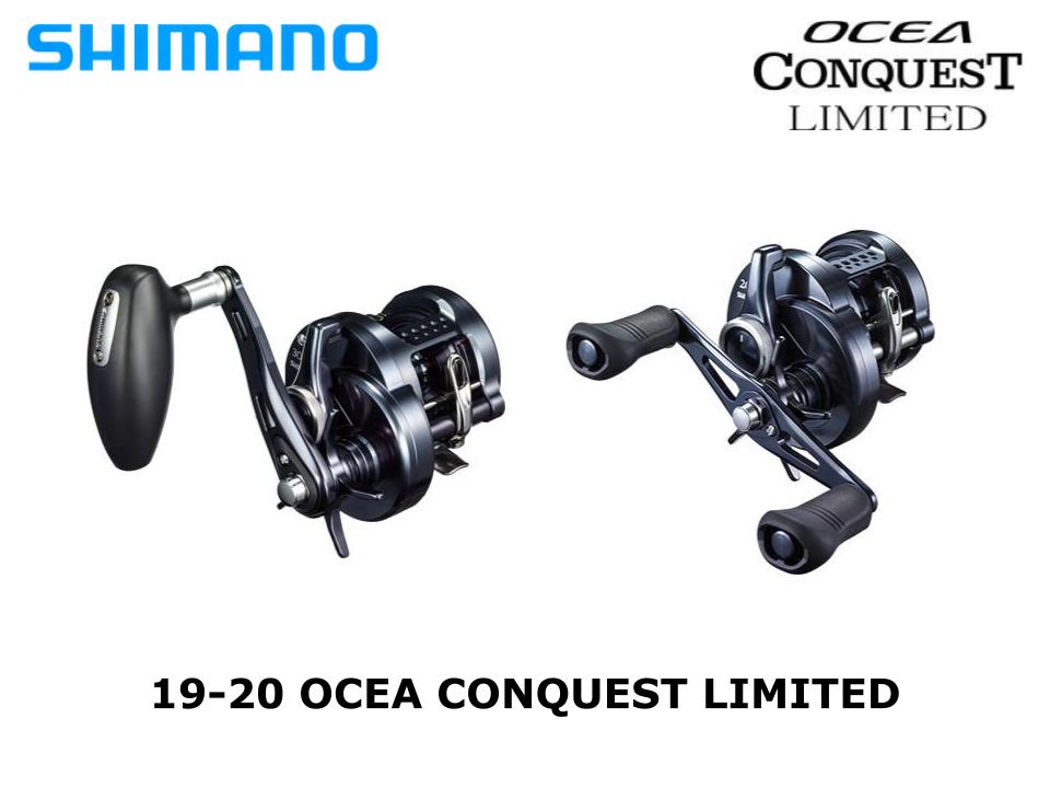 SHIMANO-OCEA CONQUEST LIMITED-Рыболовные катушки для морской воды, колесо,  сделано в Японии, 200HG 201HG 201PG 301HG 301PG 400HG, 2019