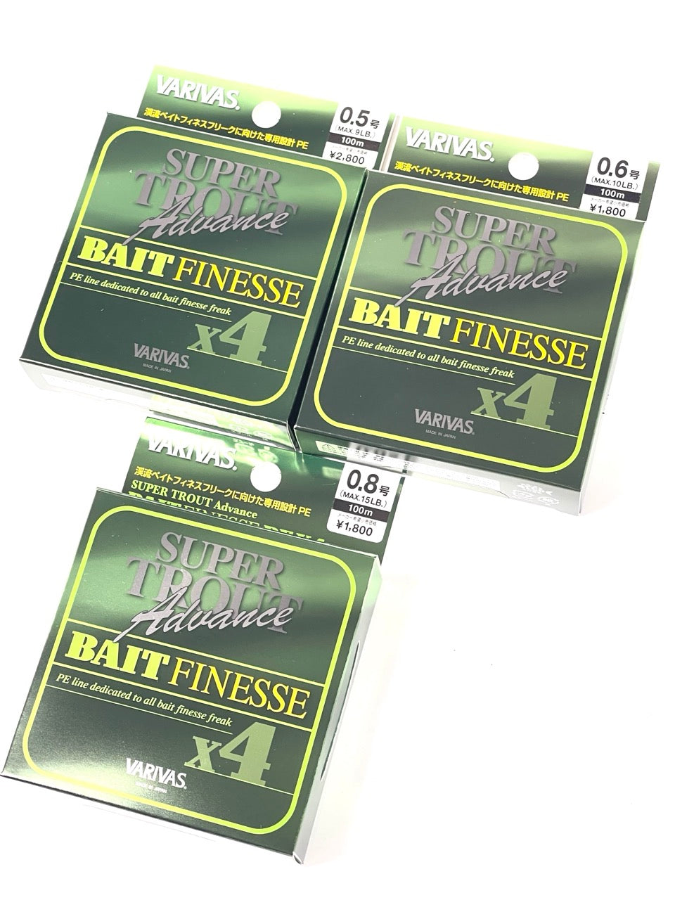 Super Trout Advance Bait Finesse PE X4