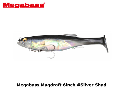 Megabass Magdraft #Silver Shad