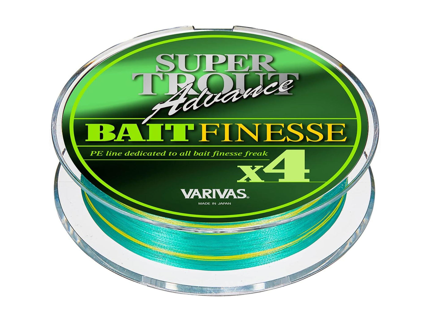 Varivas Super Trout Advance Bait Finesse PE X4 100M #0.5
