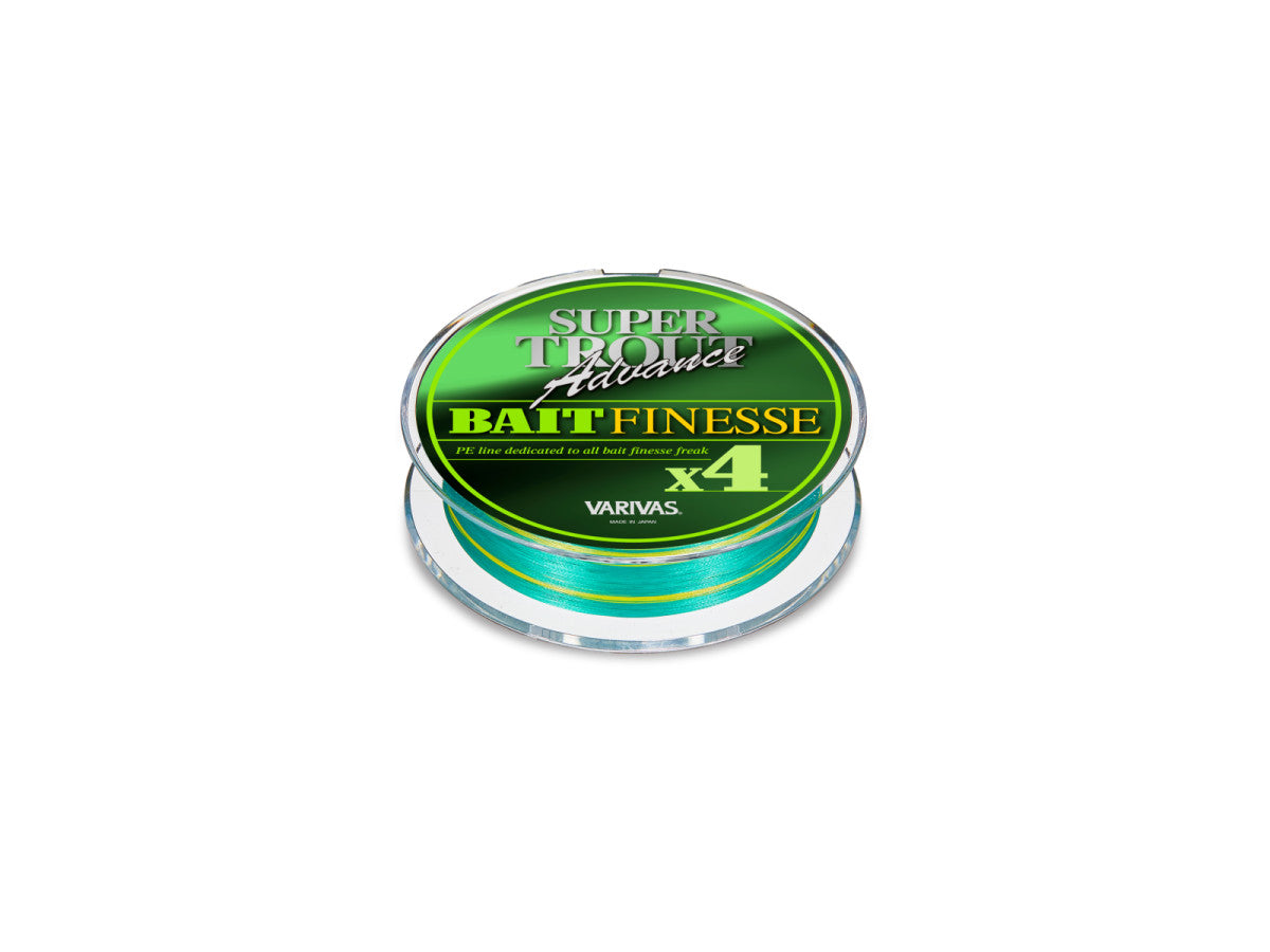 Varivas Super Trout Advance Bait Finesse PE X4 100M #0.5