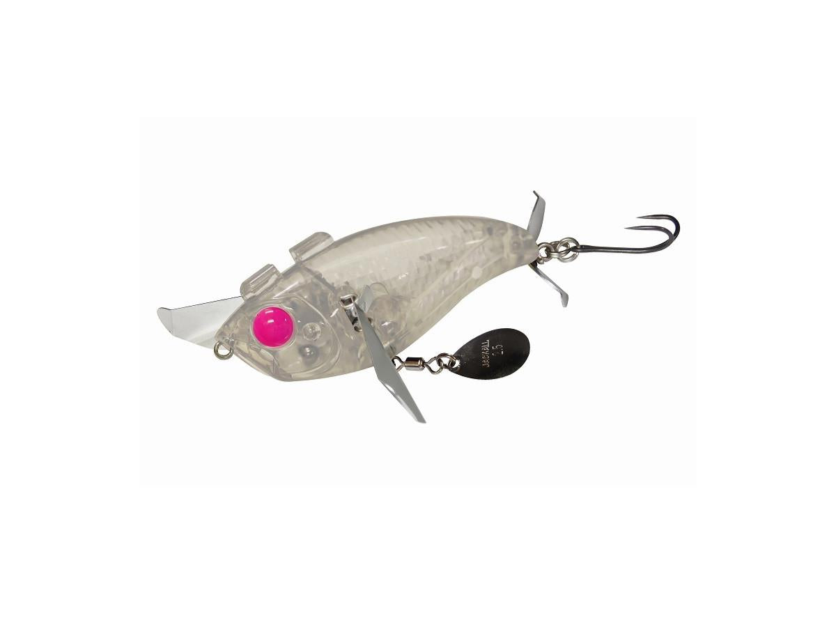 Jackall Bakuon Pompadour Namazu Custom #YB Secret Clear