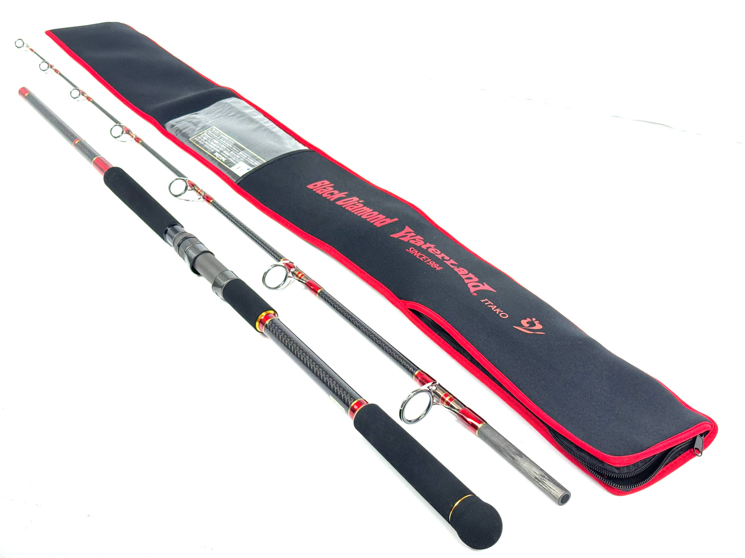 Waterland Black Diamond S7711 2 Pieces Spinning Rod