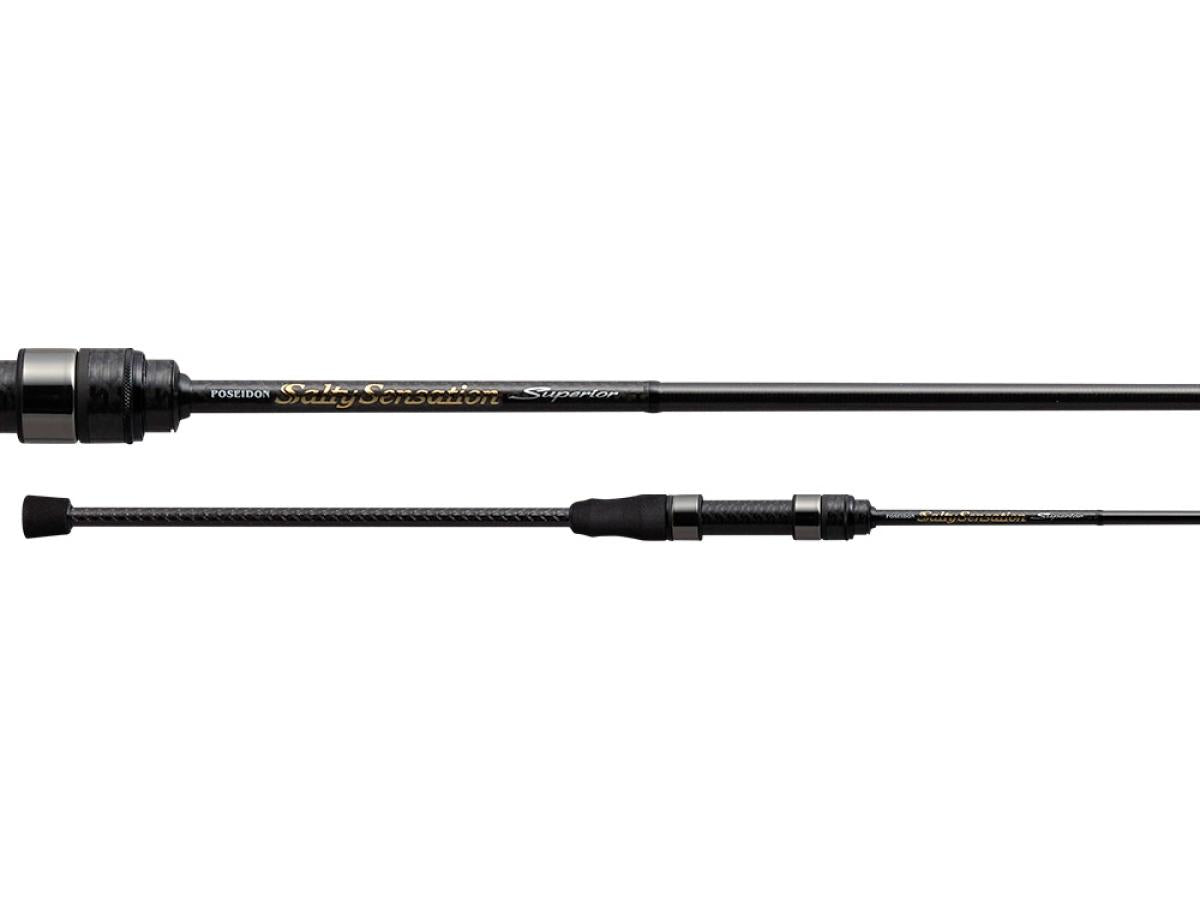 Evergreen Superior Solid Tip SPRS-66L/M-S Deep Sense S BOAT 2 Pieces Spinning Rod