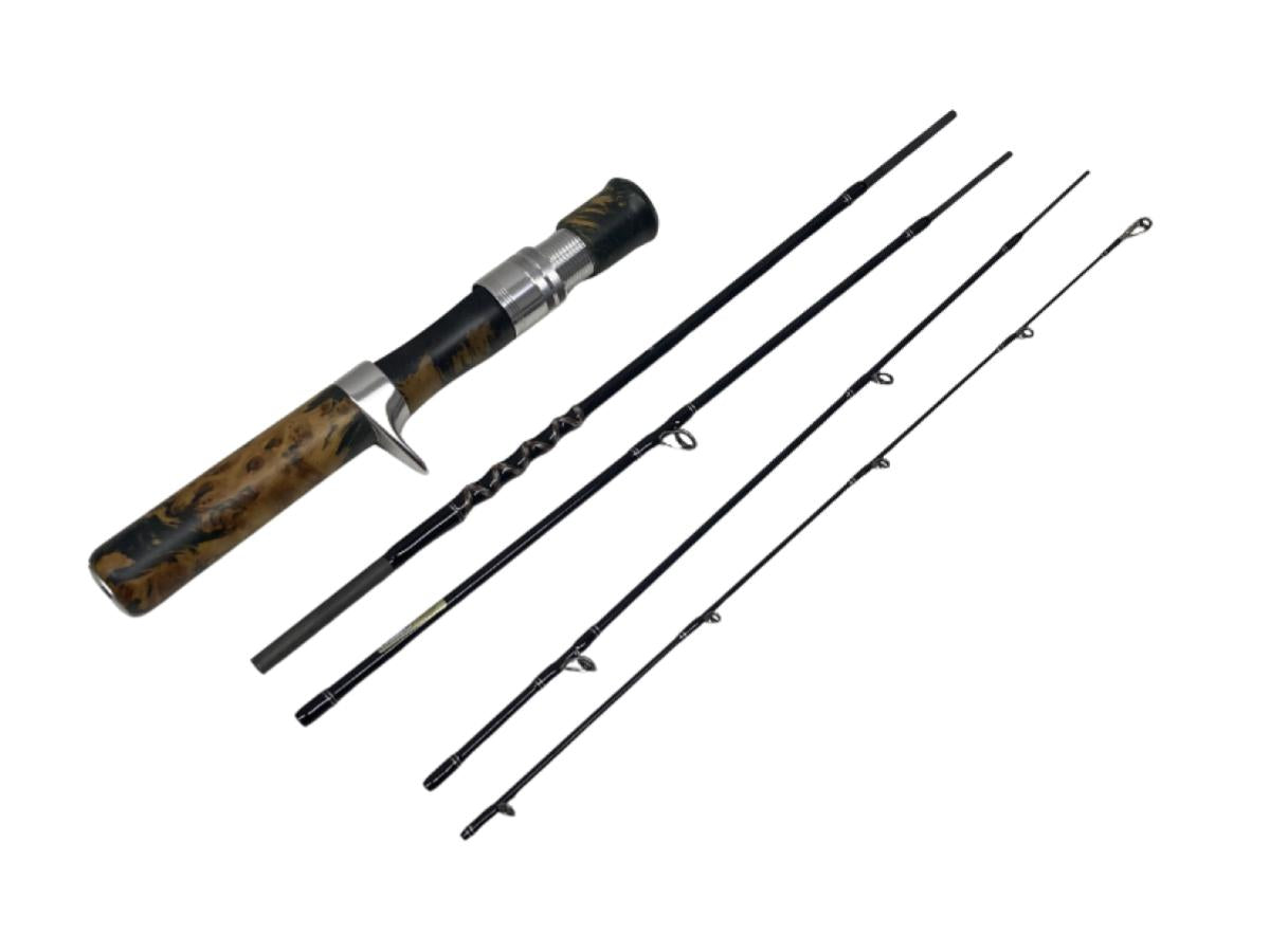Fenwick Track Down GFS46CUL-5 J Black Uchoten 5 Pieces Baitcasting Rod