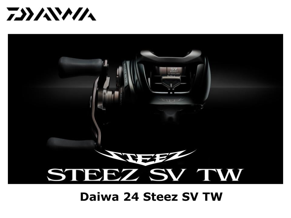 Pre-Order Daiwa 24 Steez SV TW 100 Right comming in March