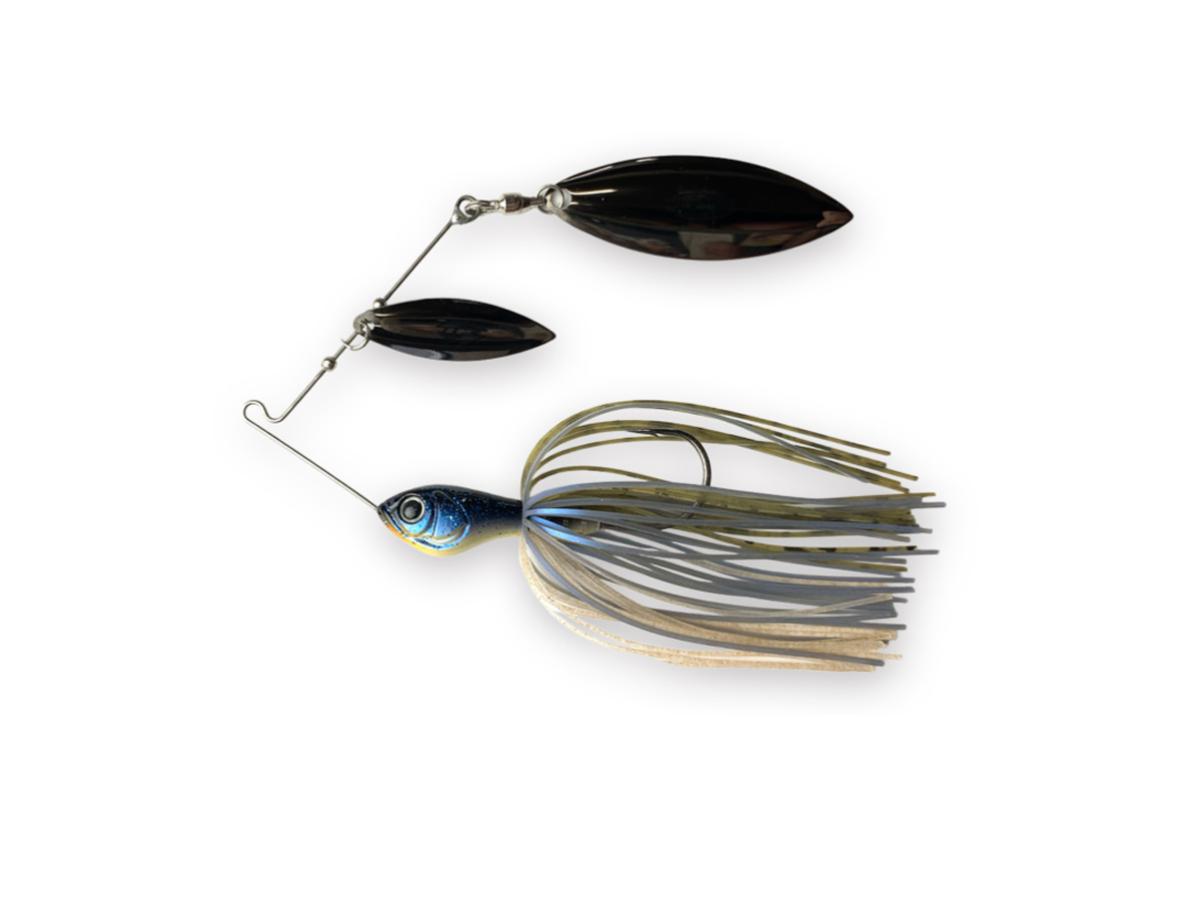 Imakatsu Zinx Mini Super Blade TG 3/8oz #ZX039 Black Gill BKBK