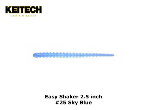 Keitech Easy Shaker 2.5 inch #25 Sky Blue