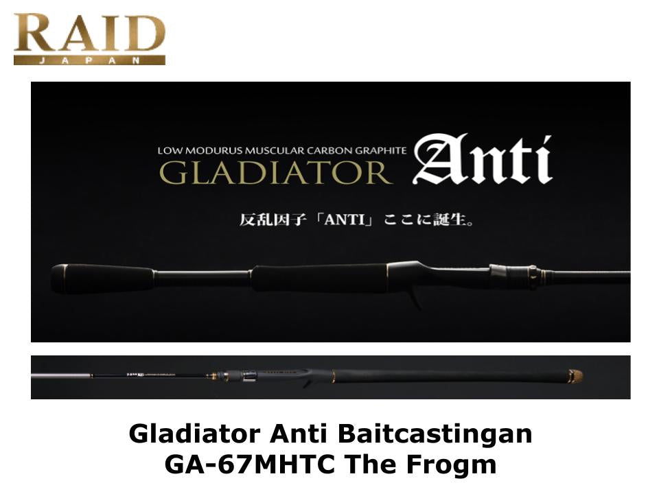 Pre-Order Raid Japan Gladiator Anti Baitcasting GA-67MHTC The Frogman