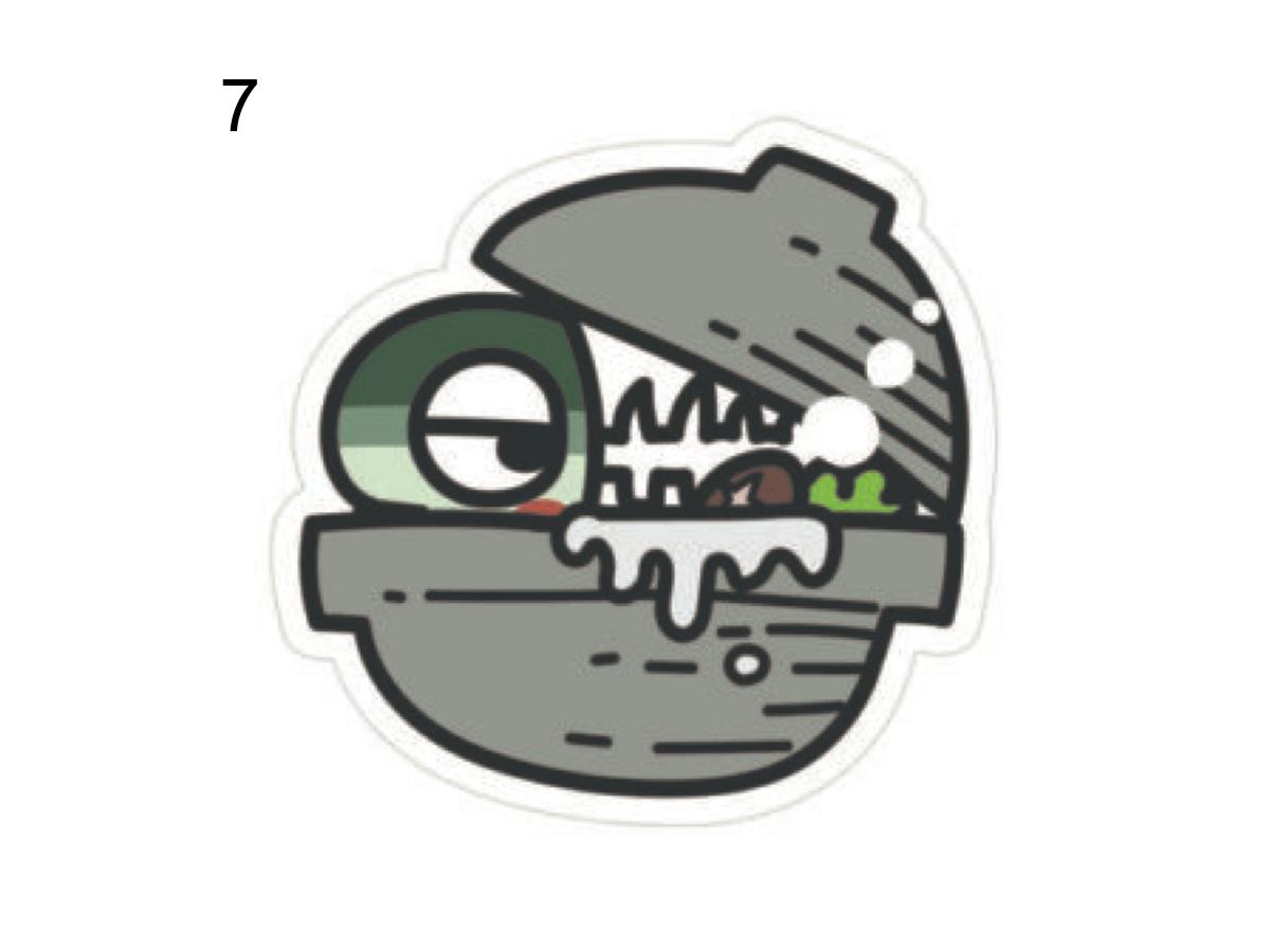 Hisao Design Sticker