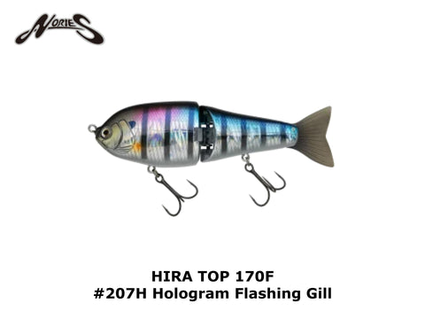 Nories HIRA TOP 170F #207H Hologram Flashing Gill