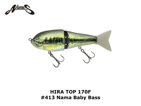 Nories HIRA TOP 170F #413 Nama Baby Bass