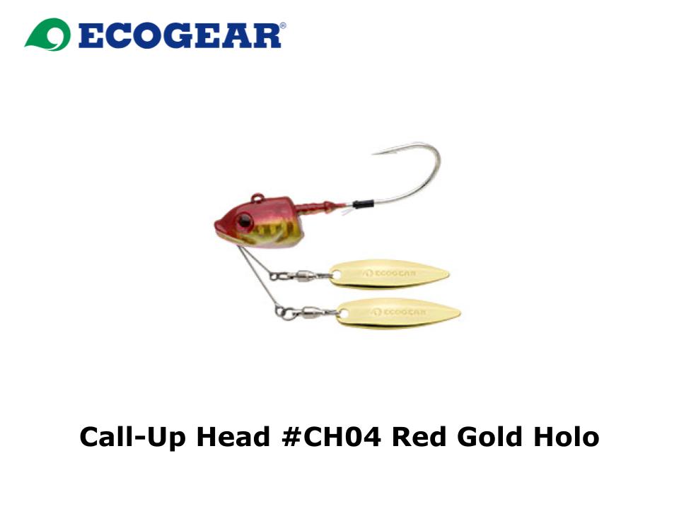Ecogear Call-Up Head 50g #CH04 Red Gold Holo