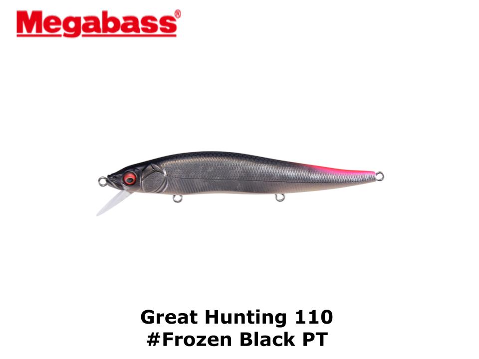 Megabass GH110 #Frozen Black PT