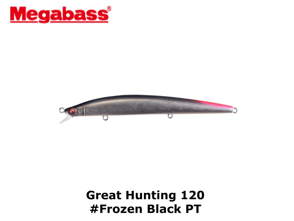 Megabass GH120 #Frozen Black PT