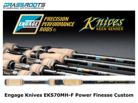 Grassroots Engage Knives EKS70MH-F Power Finesse Custom