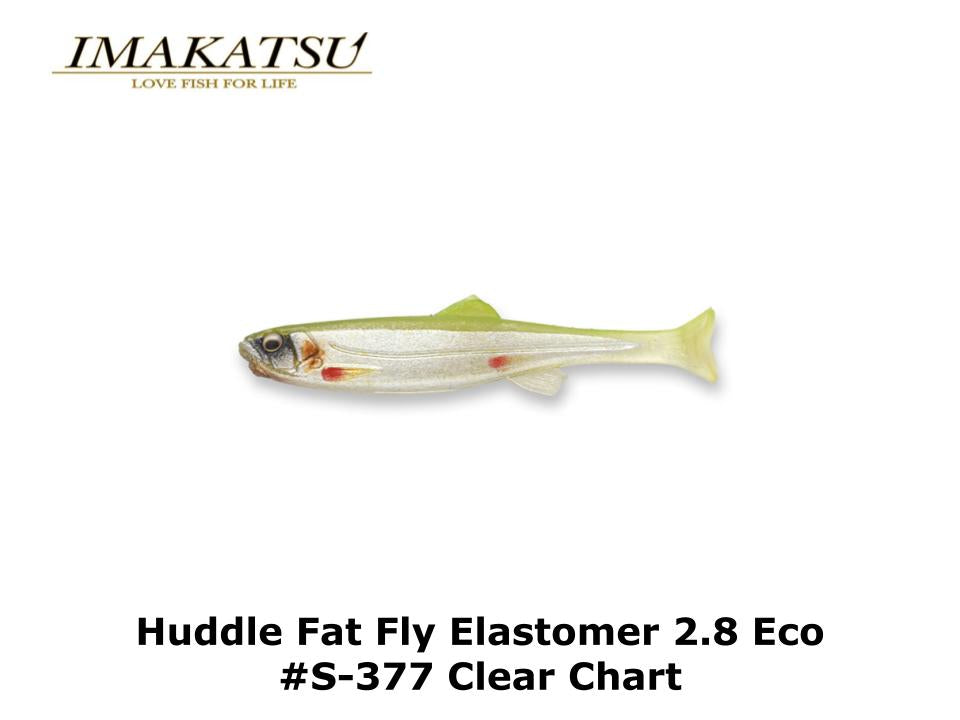 Imakatsu Huddle Fat Fly Elastomer 2.8 Eco #S-377 Clear Chart