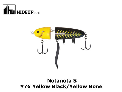 Hideup Notanota S #76 Yellow Black/Yellow Bone
