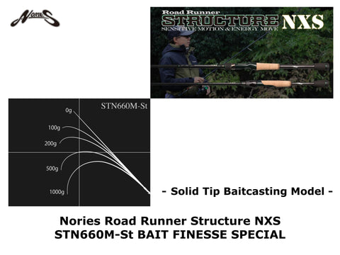 Nories Road Runner Structure NXS STN660M-St BAIT FINESSE SPECIAL