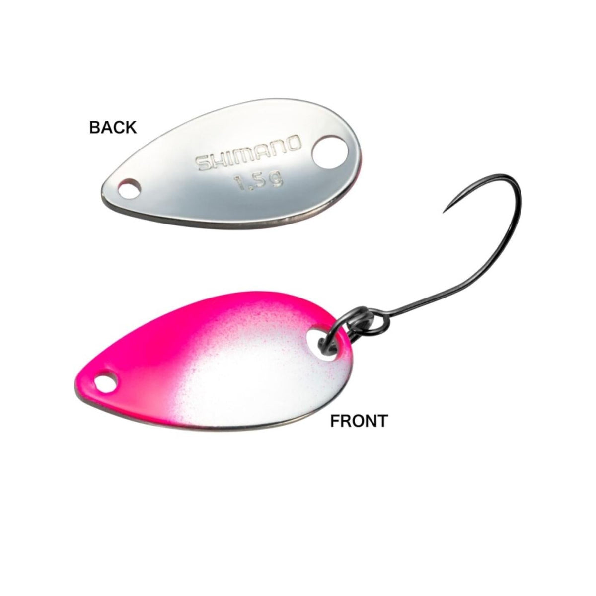 Shimano Cardiff Roll Swimmer 0.9 G Col.pearl White - Artificiali Spoon Shimano Cardiff Roll Swimmer 0.9 G Col.pearl White - Artificiali Spoon