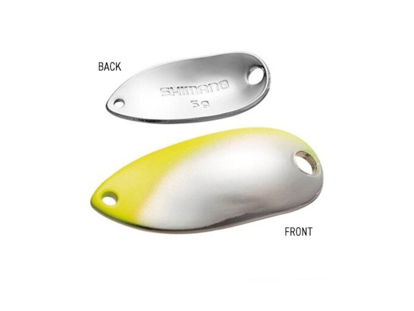 Shimano Cardiff Roll Swimmer Premium Plating 2.2g TR-M22R #77T Chart Silver