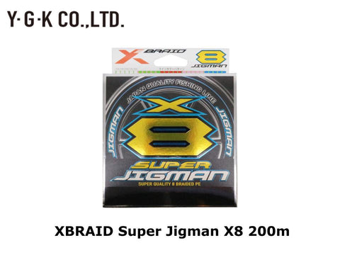 YGK XBRAID Super Jigman X8 200m #0.6 14LB