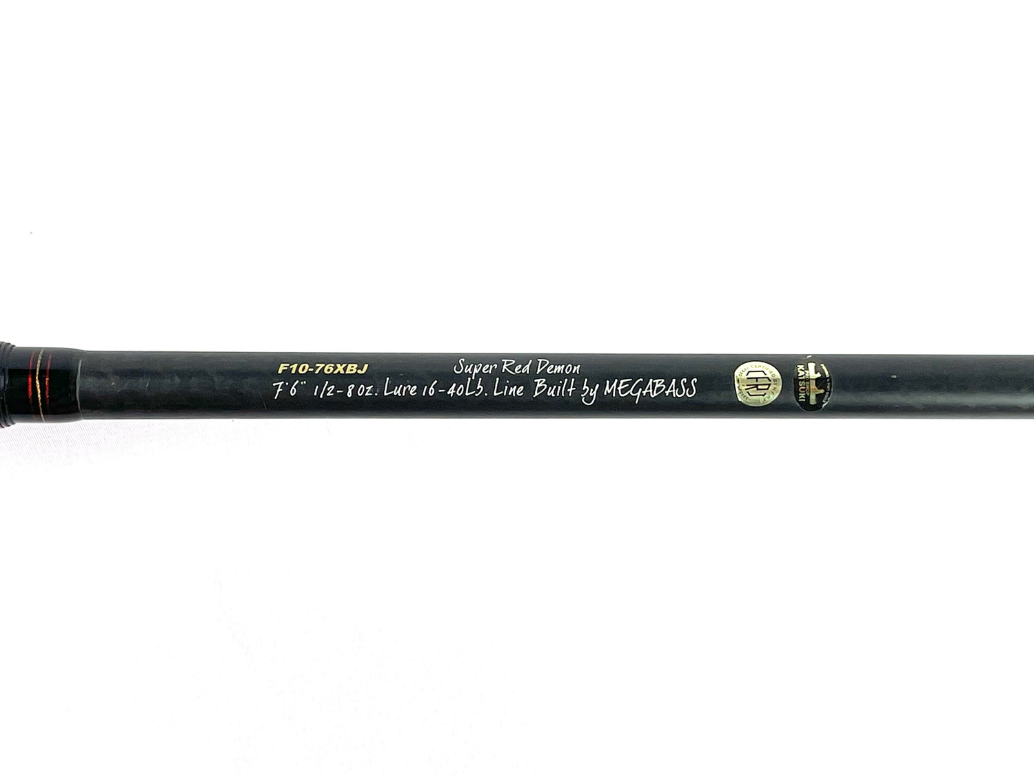 Used Megabass New Black Jungle F10-76XBJ Super Red Demon