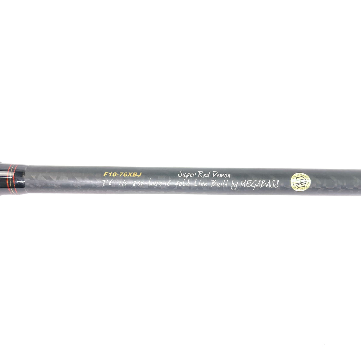 Siège De Moulinet ECS Megabass Destroyer F10-76XBJ (Black Jungle) - État B, Occasion Avec Rayures