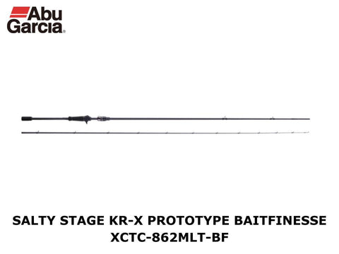 Pre-Order Abu Garcia Salty Stage KR-X Prototype Baitfinesse XCTC-862MLT-BF