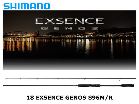 Pre-Order Shimano 18 Exsence Genos S96M/R Grand Stinger 96