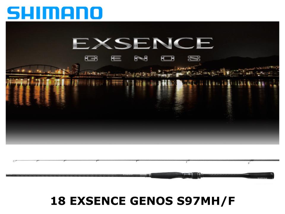 Pre-Order Shimano 18 Exsence Genos S97MH/F Dark Force 97