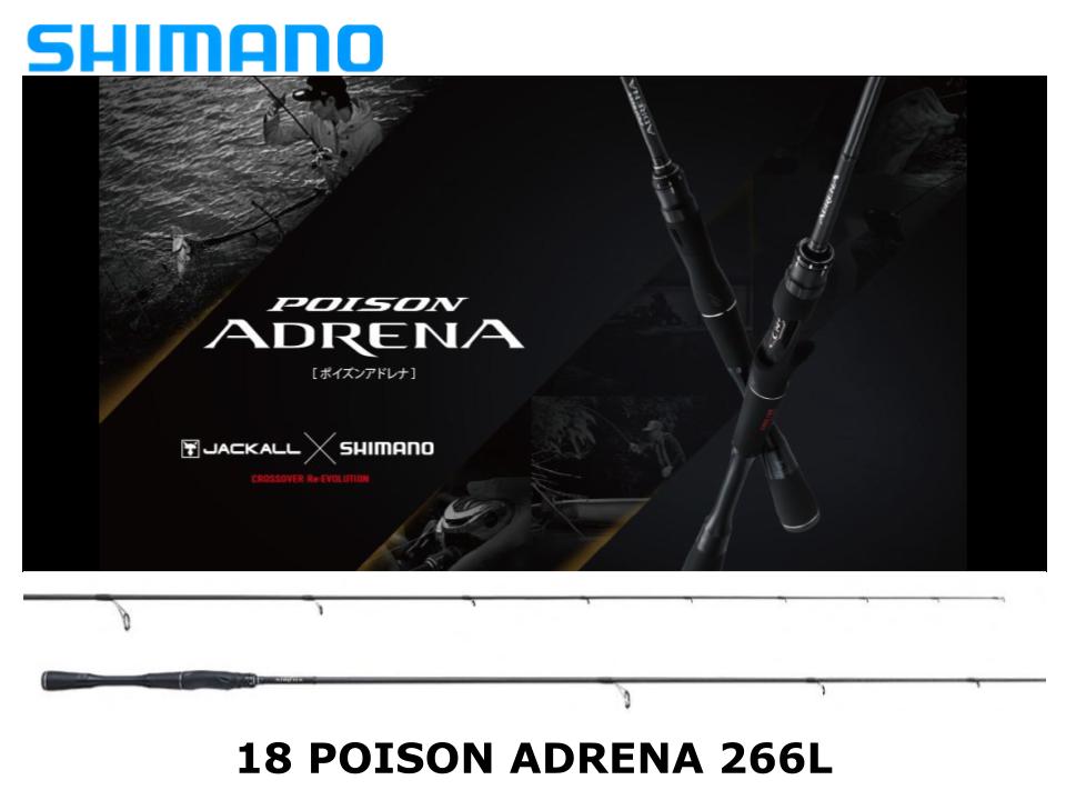 Shimano 18 Poison Adrena 266L Valuable Versatile – JDM TACKLE HEAVEN