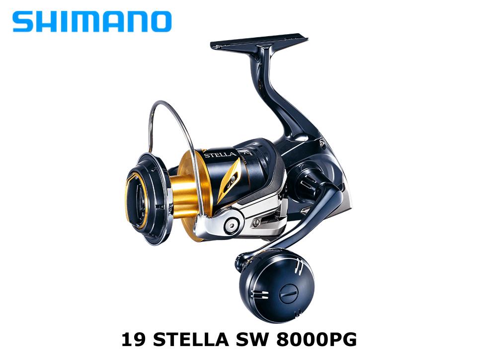 Shimano 08 Stella SW 8000PG Spinning Reel Used with Box F/S