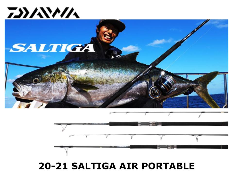 DAIWA SALTIGA AIR PORTABLE C85XXHS FISHING ROD