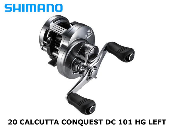 Pre-Order Shimano 20 Calcutta Conquest DC 101 HG Left – JDM