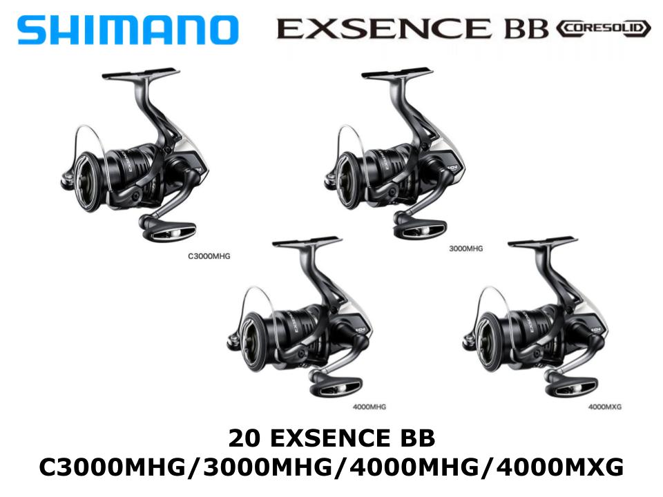 Shimano 20 Exsence BB 4000MHG – JDM TACKLE HEAVEN