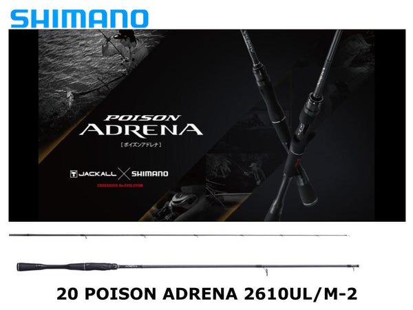 Pre-Order Shimano 20 Poison Adrena 2610UL/M-2 Radical Taper