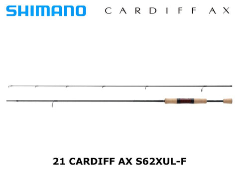 Pre-Order Shimano 21 Cardiff AX S62XUL-F