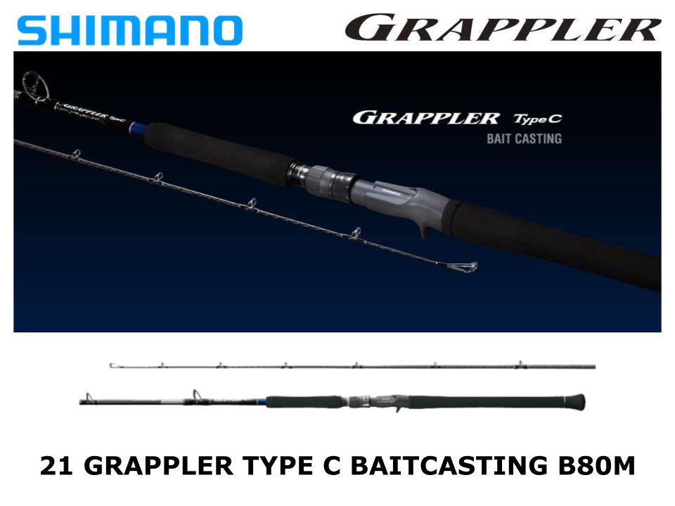 Shimano 21 Grappler Type C Baitcasting B80M