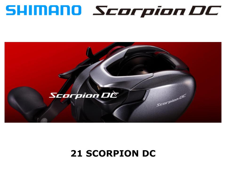 SHIMANO 21 Scorpion DC 150XG Right Handed Baitcasting Reel New in Box