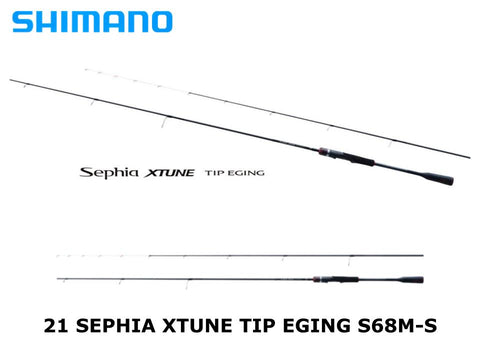 Pre-Order Shimano 21 Sephia Xtune Tip Eging S68M-S