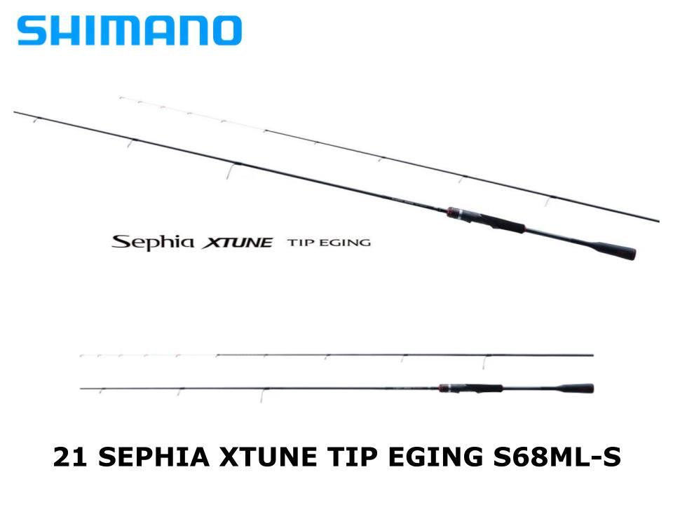 Pre-Order Shimano 21 Sephia Xtune Tip Eging S68ML-S
