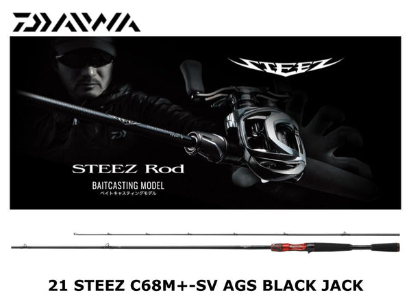 Daiwa 21 Steez Casting C68M+ -SV AGS BLACK JACK – JDM TACKLE HEAVEN
