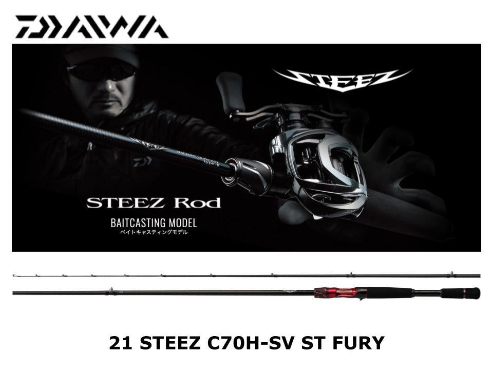 Daiwa 21 Steez Casting C70H-SV ST FURY