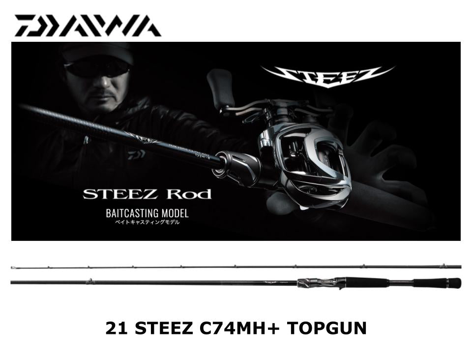 Daiwa 21 Steez Casting C74MH+ TOPGUN