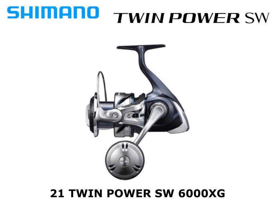 SHIMANO 21 TWIN POWER SW 6000XG 6.2 Spinning Reel Brand New $461.23 -  PicClick