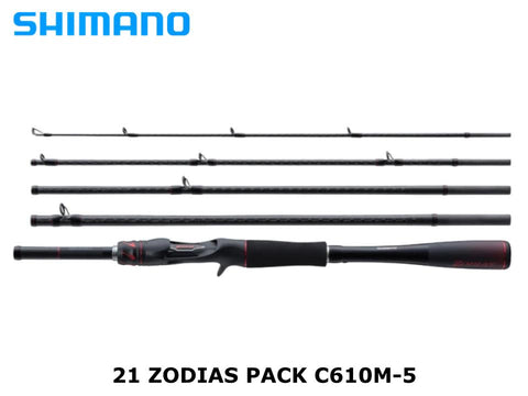 Shimano 21 Zodias Pack Baitcasting C610M-5