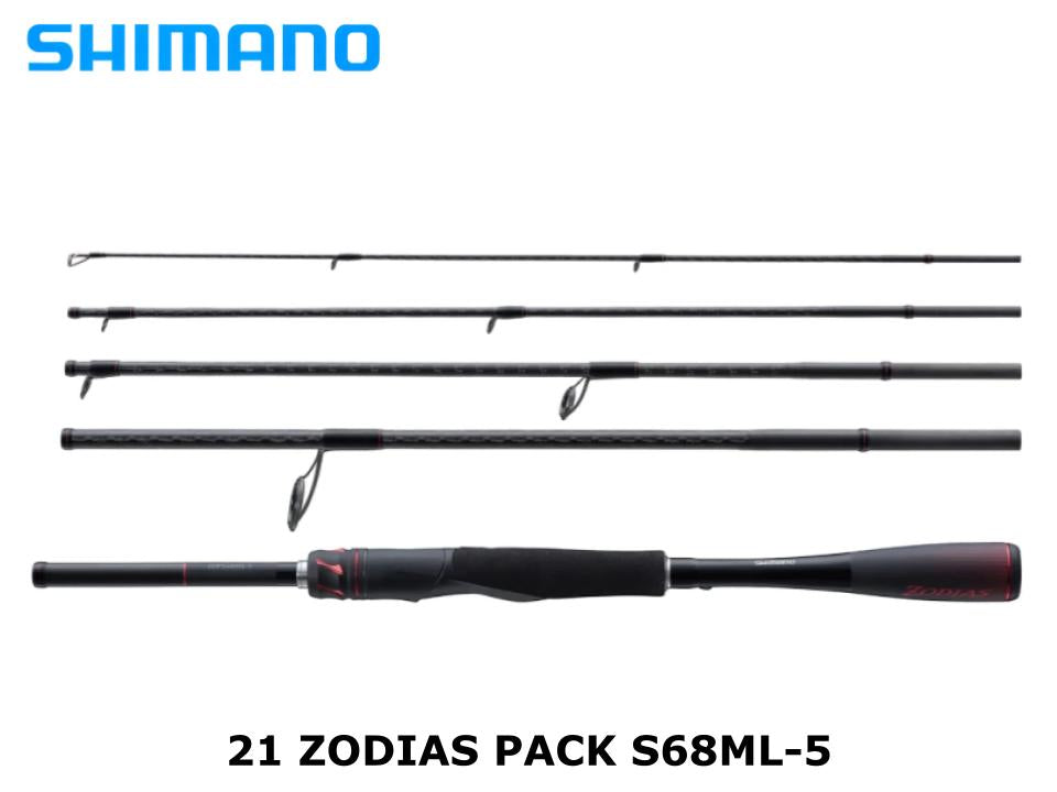 Pre-Order Shimano 21 Zodias Pack Spinning S68ML-5