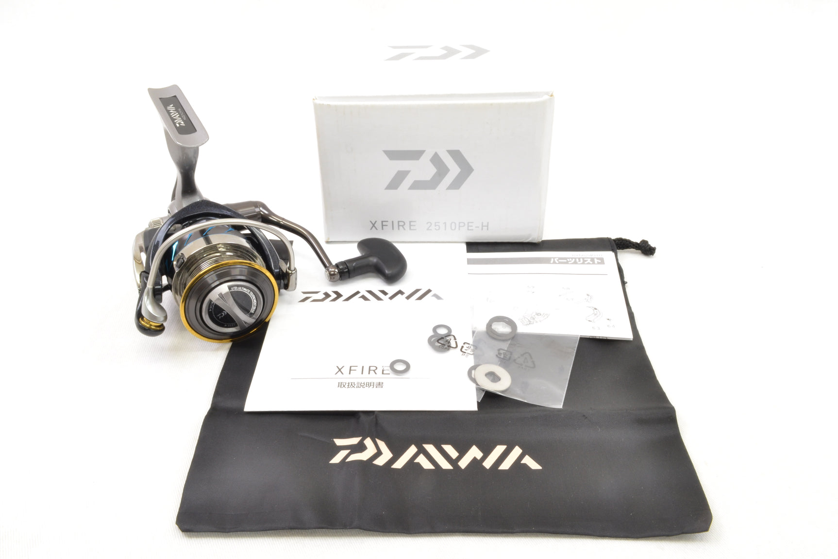 Used Daiwa 14 X Fire 2510 PE-H