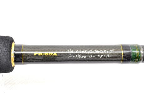 Used Megabass Destroyer HT800X Baitcasting F6-69X Super Destroyer